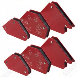 6Pcs Triangle Welding Positioner Magnetic Fixed Angle Soldering Locator Tools Without Switch Welding Accessories 6Pcs Triangle Welding Positioner Magnetic Fixed Angle Soldering Locator Tools Without Switch Welding Accessories
