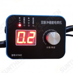 6Y660 Double Pulse Energy Storage Spot Welder Control Board Encoder Spot Welding Machine Controller 6Y660 Double Pulse Energy Storage Spot Welder Control Board Encoder Spot Welding Machine Controller