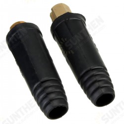 A Pair of 10-25mm2 European Electric Welding Machine Rapid Connectors A Pair of 10-25mm2 European Electric Welding Machine Rapid Connectors