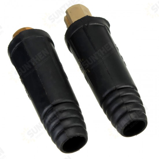 A Pair of 10-25mm2 European Electric Welding Machine Rapid Connectors