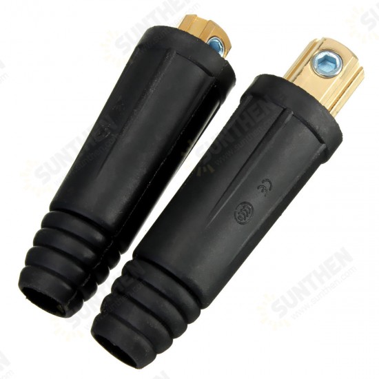 A Pair of 10-25mm2 European Electric Welding Machine Rapid Connectors