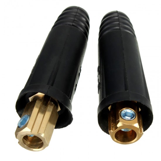 A Pair of 10-25mm2 European Electric Welding Machine Rapid Connectors