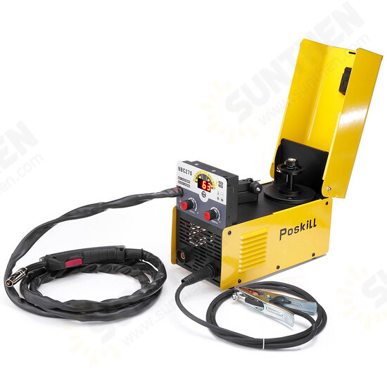 AC 220V 3 in 1 MIG/ARC/TIG Electric Welding Machine LCD Digital Handheld Welder Inverter Tool