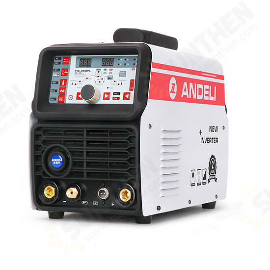 TIG-250PL 220V AC DC TIG Welder TIG Welding Machine AC DC TIG /Pulse/Cold Aluminum Welding Aluminum Welder Spot Welding