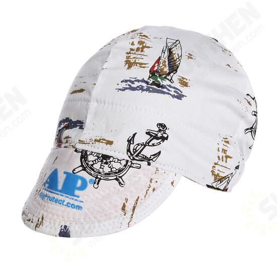 Adjustable Welding Cap Hat Scarf Welders Retardant Cotton Helmet 55 to 61cm