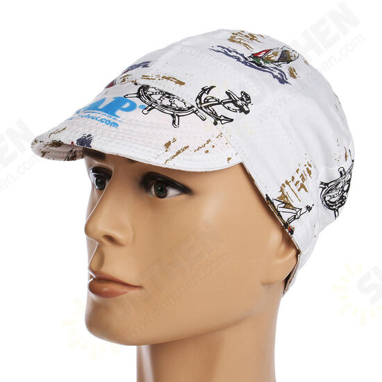 Adjustable Welding Cap Hat Scarf Welders Retardant Cotton Helmet 55 to 61cm