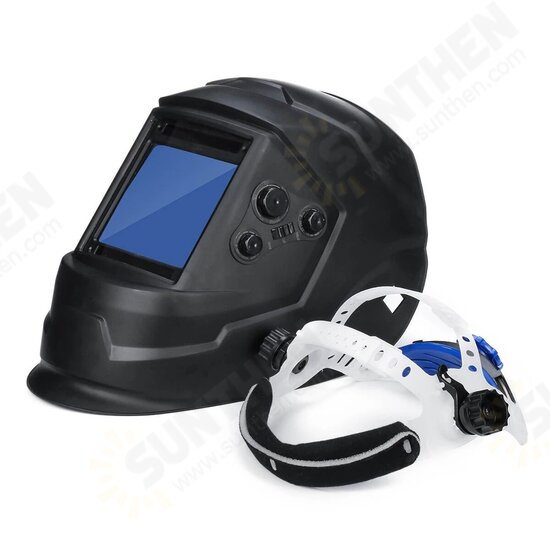 4 Arc Sensor DIN5-DIN13 TIG MIG MMA Welding Mask Helmet Solar Power Auto Darkening Welding Helmet for Welder