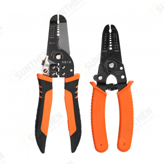 Cable Wire Stripper Cutter Crimper Auto Multi Functional Pliers Tool