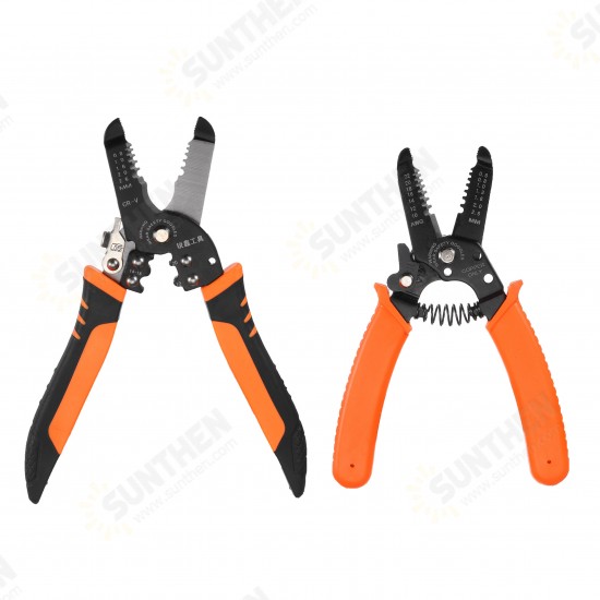 Cable Wire Stripper Cutter Crimper Auto Multi Functional Pliers Tool