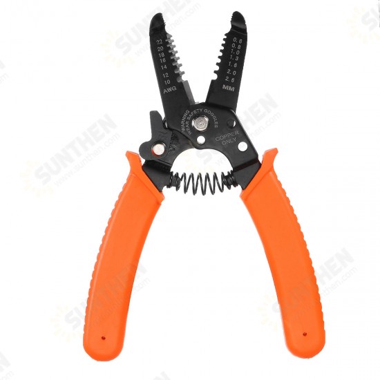 Cable Wire Stripper Cutter Crimper Auto Multi Functional Pliers Tool