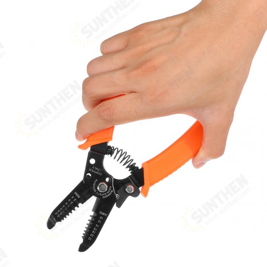 Cable Wire Stripper Cutter Crimper Auto Multi Functional Pliers Tool