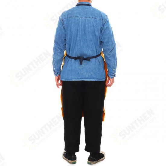 Cowhide Leather Welding Apron Welder Protection Clothe Protector Gear