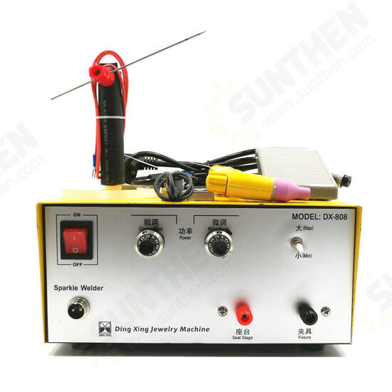 DX-808 80A Pulse Spot Welding Handheld Pulse Spot Welder Spot Welding Machine Gold Silver Jewelry Processing