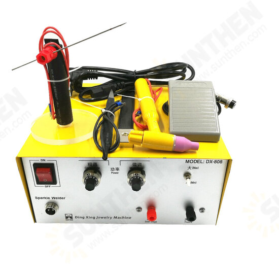 DX-808 80A Pulse Spot Welding Handheld Pulse Spot Welder Spot Welding Machine Gold Silver Jewelry Processing