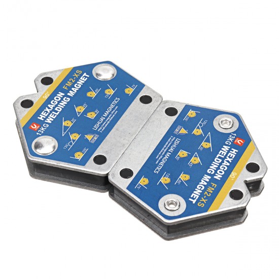 FM2-XS 2/4Pcs Magnetic Welding Holders Multi-Angle Arrow Weld Fixer Positioner Locators