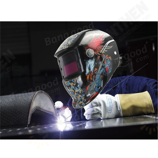 Fighting Hawk Solar Auto Darkening Welding Helmet Mask Welders Grinding