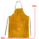 Gardening Welding Apron Protection Men Women Thorn Proof Leather Work Yellow