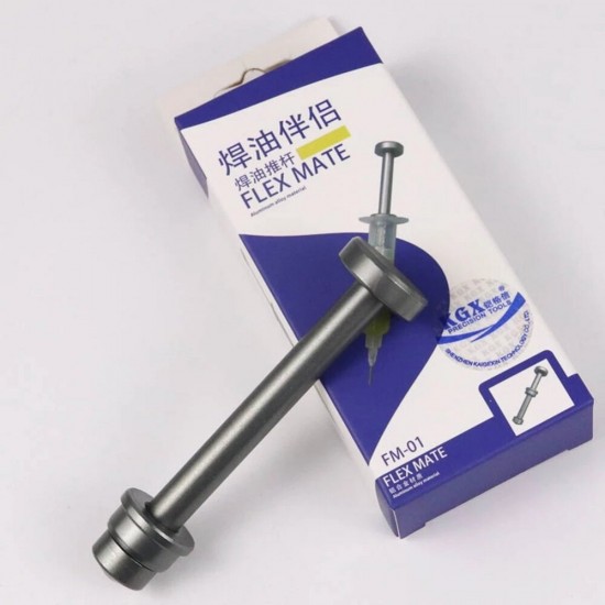 Welding Oil Flux Booster Aluminum Alloy Soldering Needle Barrel Push Rod Propulsion Repair Maintenance Tools