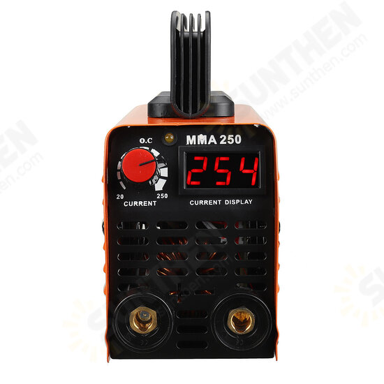 MMA-250 220V 250A Mini Electric Welding Machine Digital Display MMA ARC DC Inverter Welder Tool