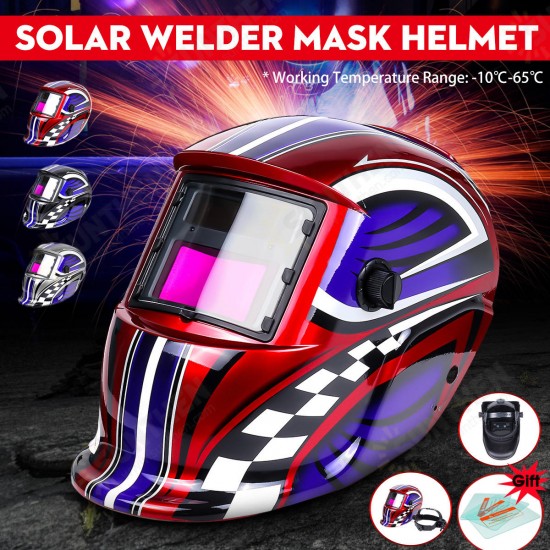 New Pro Solar Auto Darkening Welding Helmet/Cap for Welding Machine Arc Tig Mig Grinding Welders Face Mask