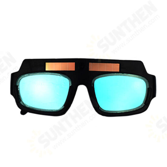 New Solar Powered Auto Darkening Welding Mask Helmet Goggle Glasses Arc PC Lens Great Goggles For Welding Protection