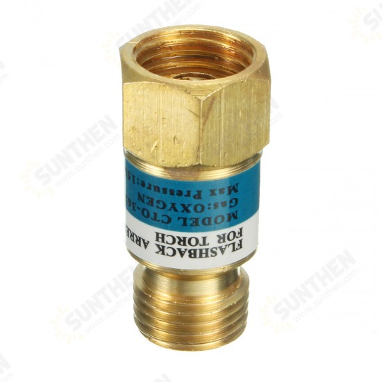 Oxygen Check Valve Set For Torch End Welding Torch Cutting