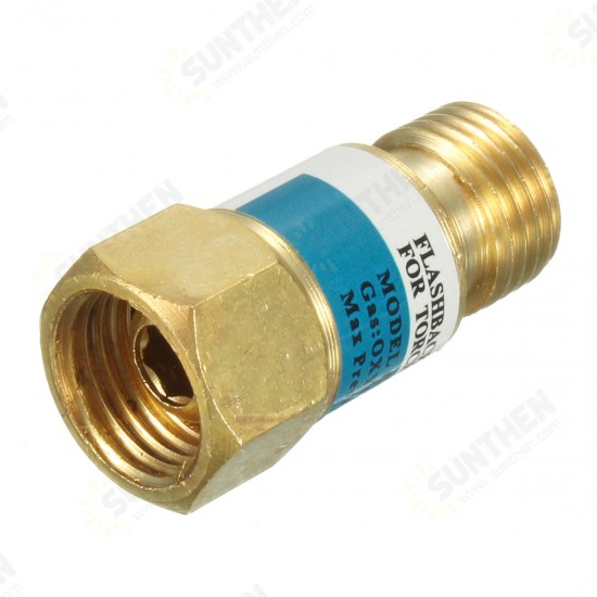 Oxygen Check Valve Set For Torch End Welding Torch Cutting