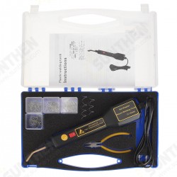 Plastic Welding Machine Kit Car Bumper Hot Stapler Plastic Welding Torch Fairing Auto Body Tool Repair Set Plastic Welding Machine Kit Car Bumper Hot Stapler Plastic Welding Torch Fairing Auto Body Tool Repair Set