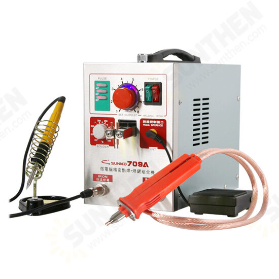 709A 3.2kw Spot Welder Machine + Universall Welding Pen for Phone 18650 Lithium Battery