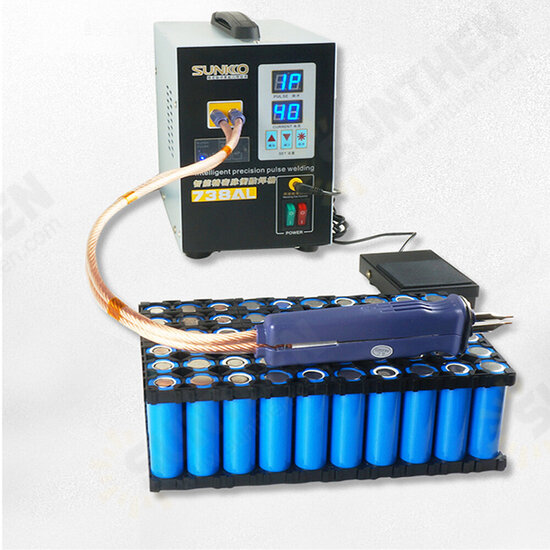 738AL Spot Welding Machine New Upgraded Telescopic Arm Handheld Spot Welder 18650Battery Weld Precision Pulse Spot Welder