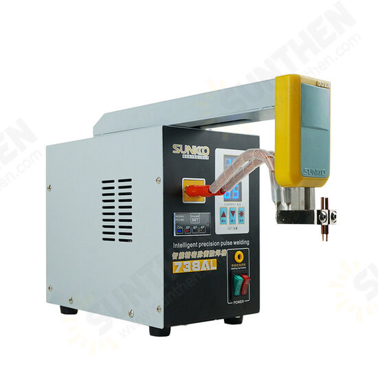 738AL Spot Welding Machine New Upgraded Telescopic Arm Handheld Spot Welder 18650Battery Weld Precision Pulse Spot Welder