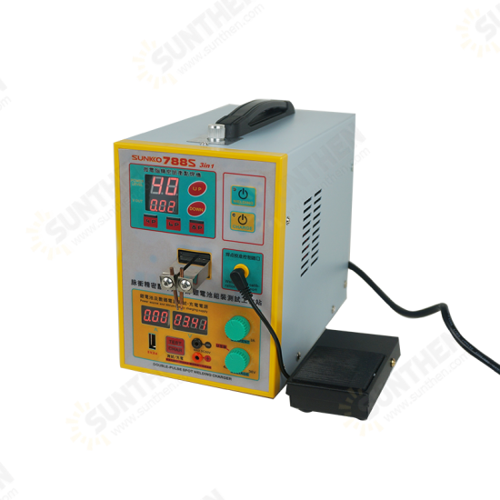 788S 110V/220V 2.8KW 3 in 1 Battery Spot Welding Charging Test Combination Machine 18650 Lithium Battery Handheld Small Butt Welder