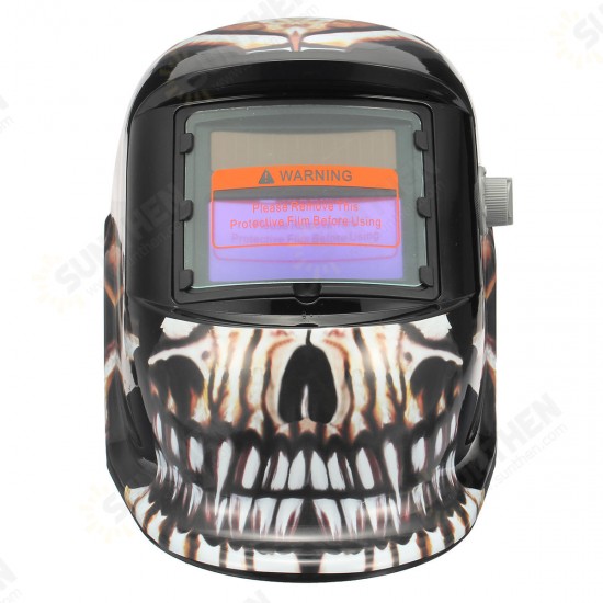 Skeleton Pattern Auto Darkening Solar Welding Welders Helmet Tig Mask Grinding Welders Masks