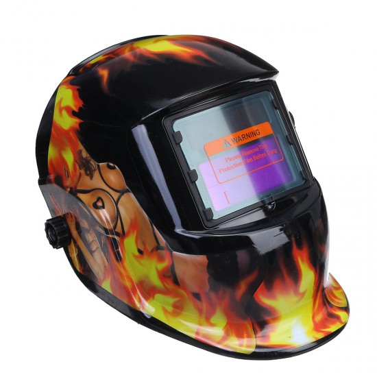 Solar Auto Darkening Welding Helmet Grinding Mask Filter Protective Cover