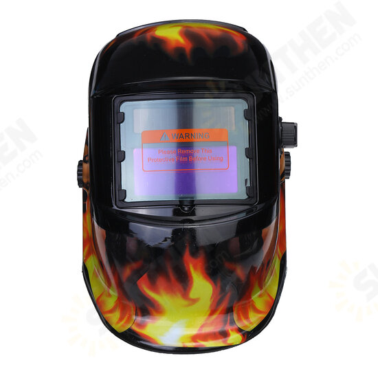 Solar Auto Darkening Welding Helmet Grinding Mask Filter Protective Cover