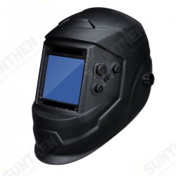Solar Energy Automatic Dimming Welding Mask Auto Darkening Welding Helmet Area 4 Sensors External Adjustment Arc Tig Mig DIN5-DIN13 Solar Energy Automatic Dimming Welding Mask Auto Darkening Welding Helmet Area 4 Sensors External Adjustment Arc Tig Mig DIN5-DIN13