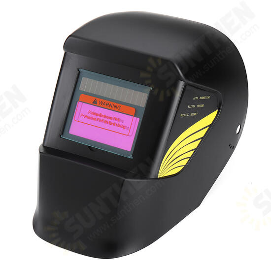 Solar Power Automatic Dimming Welding Helmet Weldering Len Grinding Mask Big Vision