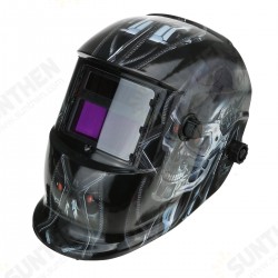 Solar Power Welding Helmet Auto Darkening Mask TIG MIG Grinding Adjustable Knob Solar Power Welding Helmet Auto Darkening Mask TIG MIG Grinding Adjustable Knob
