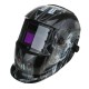Solar Power Welding Helmet Auto Darkening Mask TIG MIG Grinding Adjustable Knob