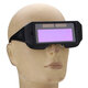 Solar Powered Auto Darkening Welding Mask Helmet Eyes Goggle Two-way Glasses