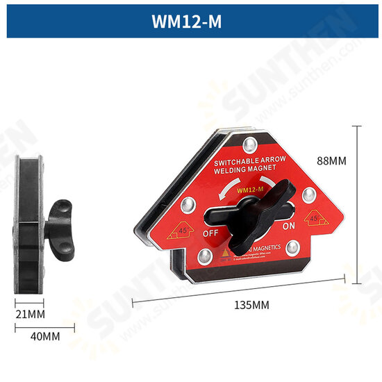 Switchable Hexagon Welding Magnet Strong Multi-angle Welding Holder