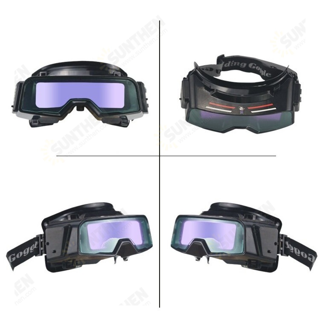 TXR00 True Color Auto Darkening Welding Goggles Welding Glasses