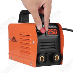 ZX7-250 250A 110V Mini Electric Welding Machine Portable Current Digital Display IGBT Welder Weld Tool ZX7-250 250A 110V Mini Electric Welding Machine Portable Current Digital Display IGBT Welder Weld Tool
