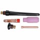 WP17-FV 180A TIG Welding Torch Argon Air Cooled Flexible Head Gas Valve Welding Torch with M16 x 1.5mm Gas Connector