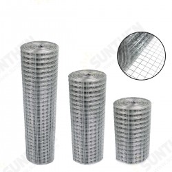 Welded Galvanised Wire Mesh Fence 1x1 Inch Aviary Rabbit Hutch Chicken Coop Pet Welded Galvanised Wire Mesh Fence 1x1 Inch Aviary Rabbit Hutch Chicken Coop Pet