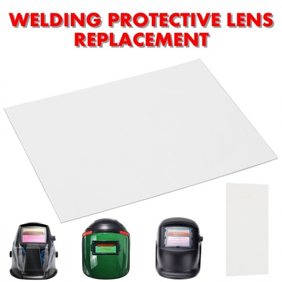 Welding Cover Lens Helmet Solar Clear Outer Protective Spare Plate Replacement