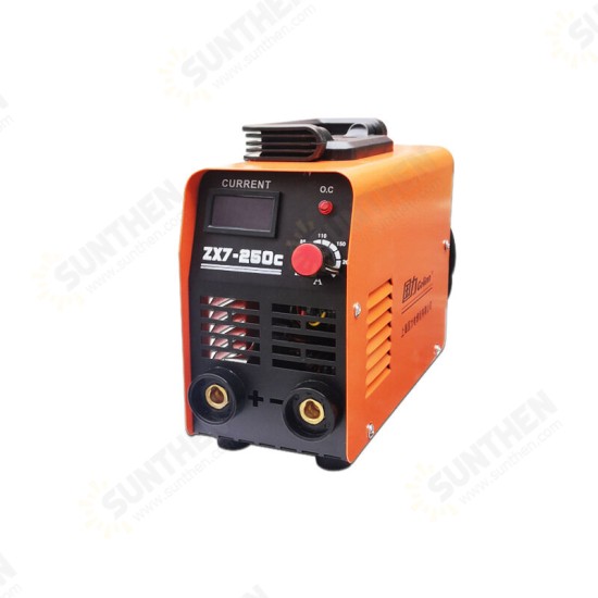 ZX7-250C 220V 20-250A MINI IGBT Inverter DC ARC Welding Machine MMA Household Portable Electric Welding Machine for Iron & Steel