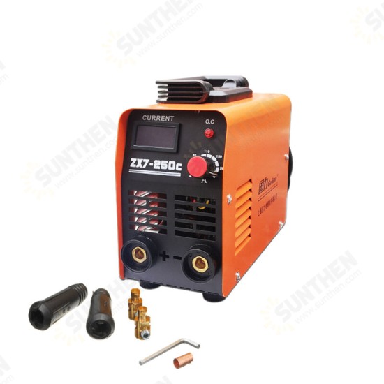 ZX7-250C 220V 20-250A MINI IGBT Inverter DC ARC Welding Machine MMA Household Portable Electric Welding Machine for Iron & Steel