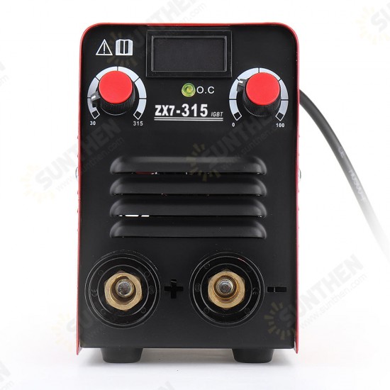 ZX7-315 220V 315A Mini Electric Welding Machine Portable Digital Display MMA ARC DC Inverter Weld Equipment