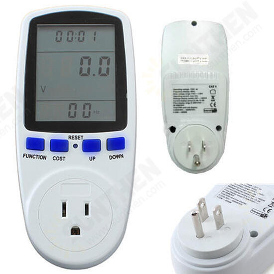 Energy Meter Watt Volt Voltage Electricity Monitor Analyzer